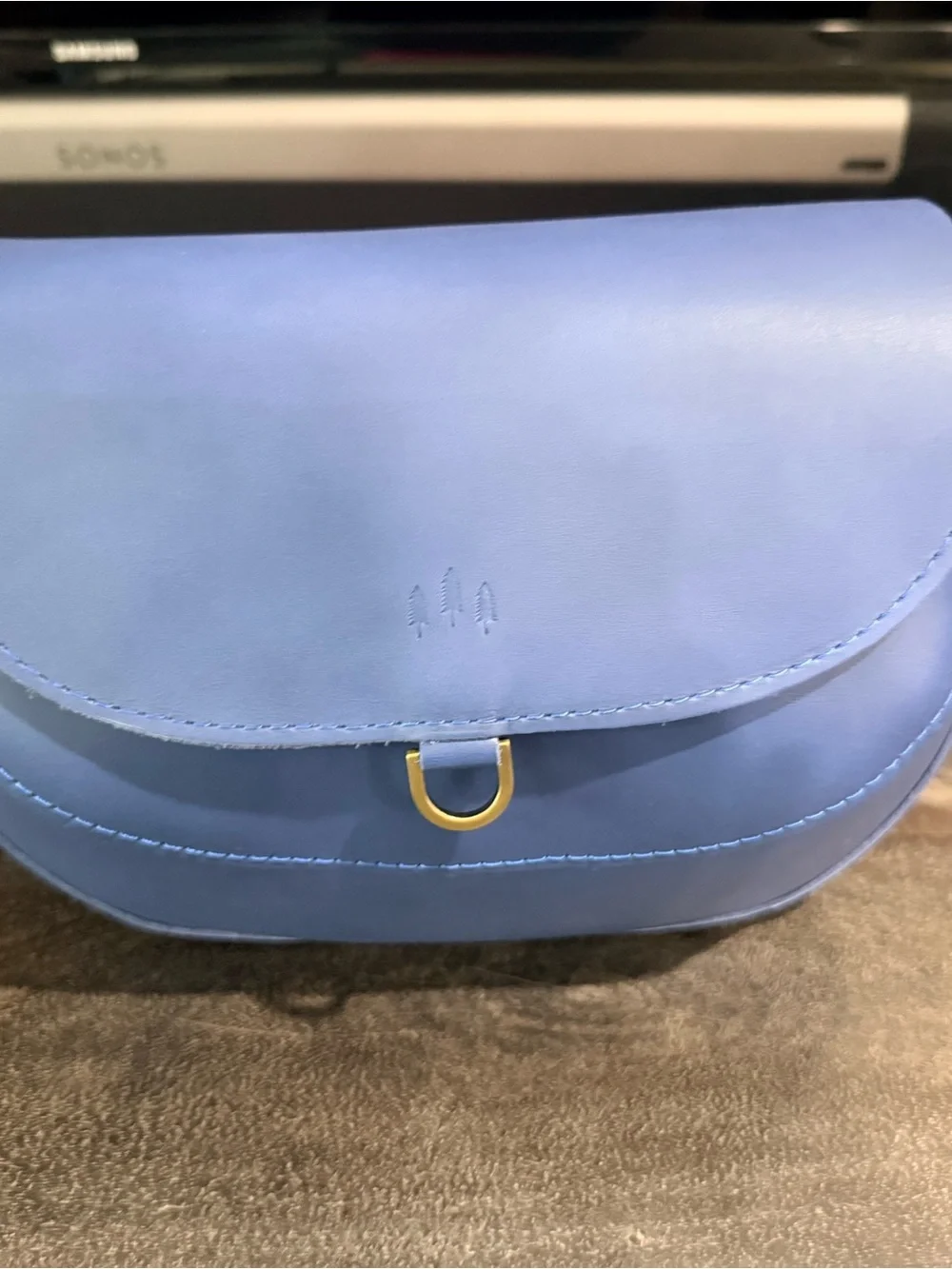 NWT Portland Leather Large Monaco Indigo (Unicorn color)